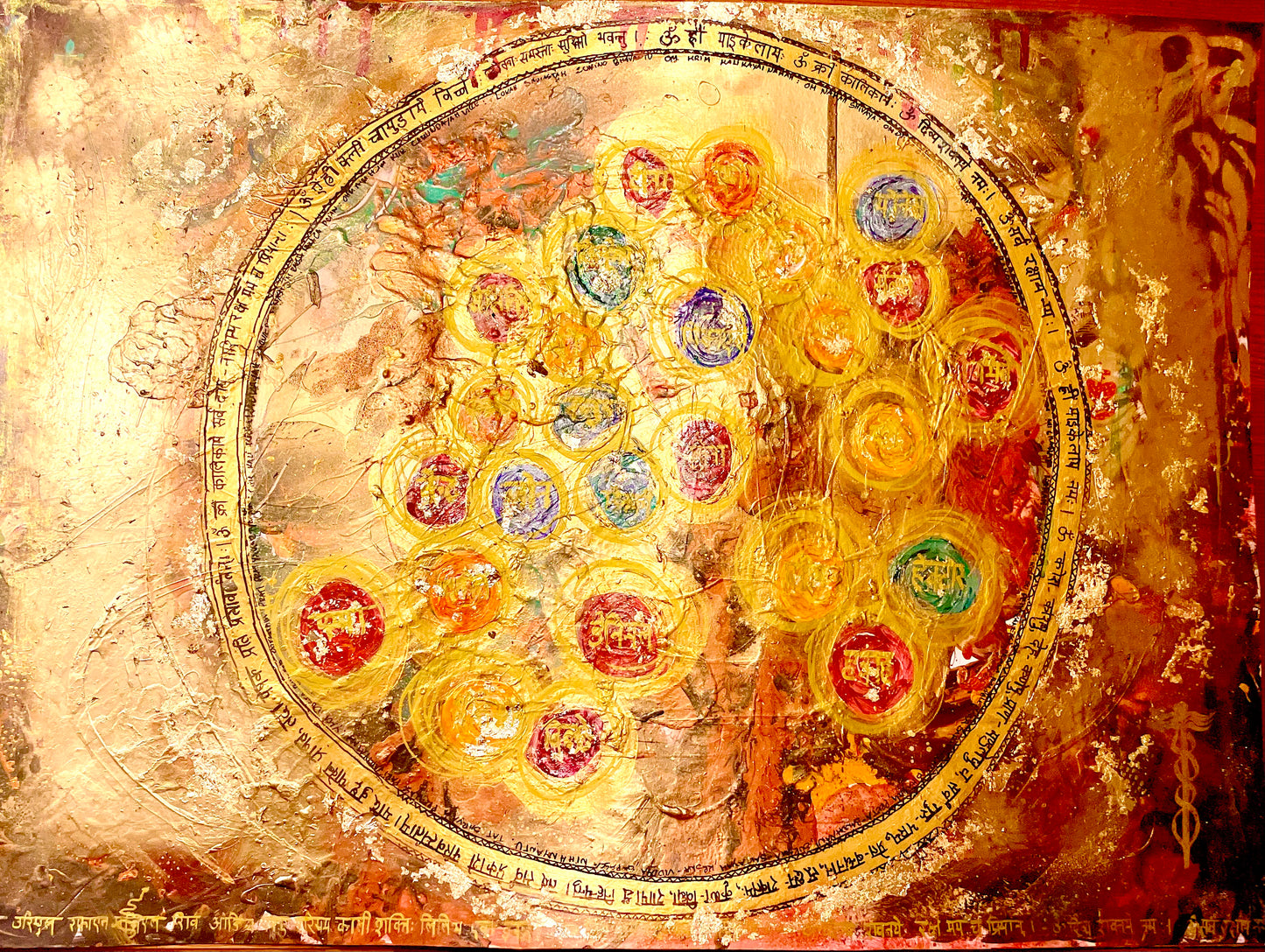 Custommade Protection Painting - Energetic shield for you and your loved ones.