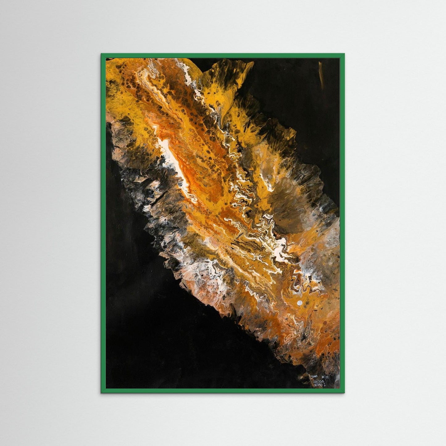 Golde Wings- Fine Art Paper Print