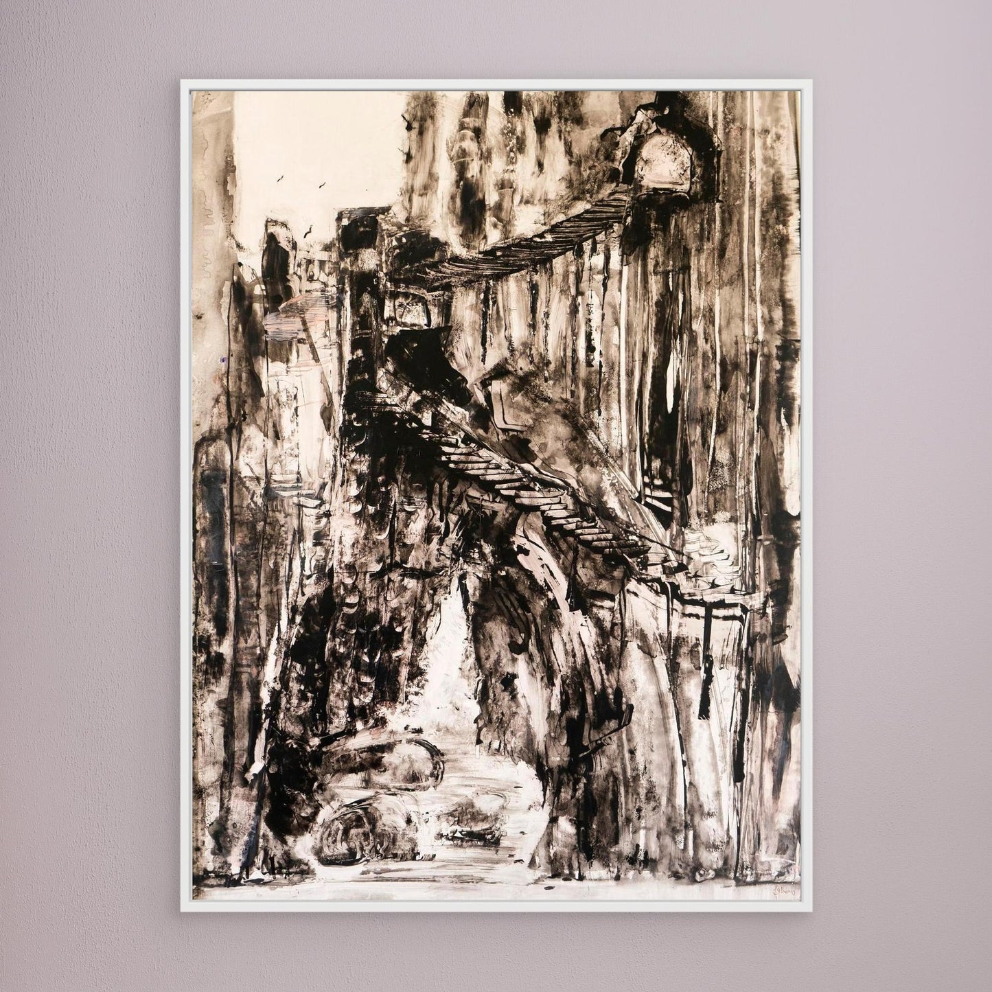 Black & White "The Climb Home"