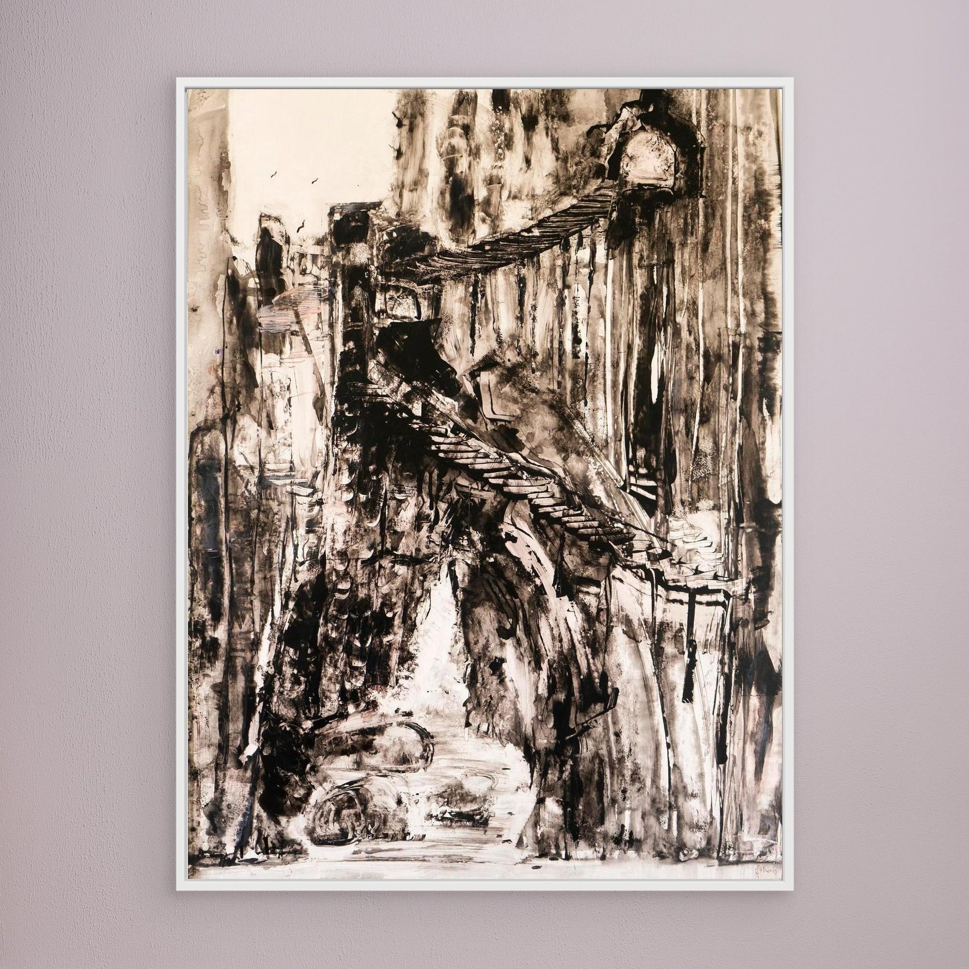 Black & White "The Climb Home"