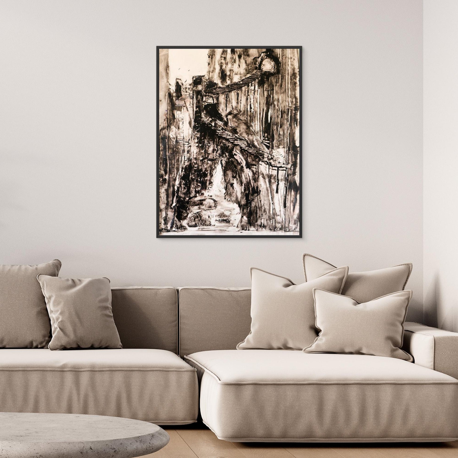 Black & White "The Climb Home"