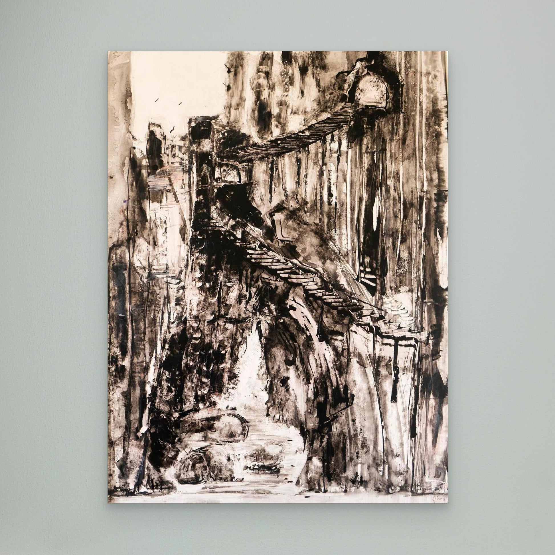 Black & White "The Climb Home"