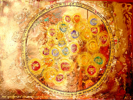 Custommade Protection Painting - Energetic shield for you and your loved ones.