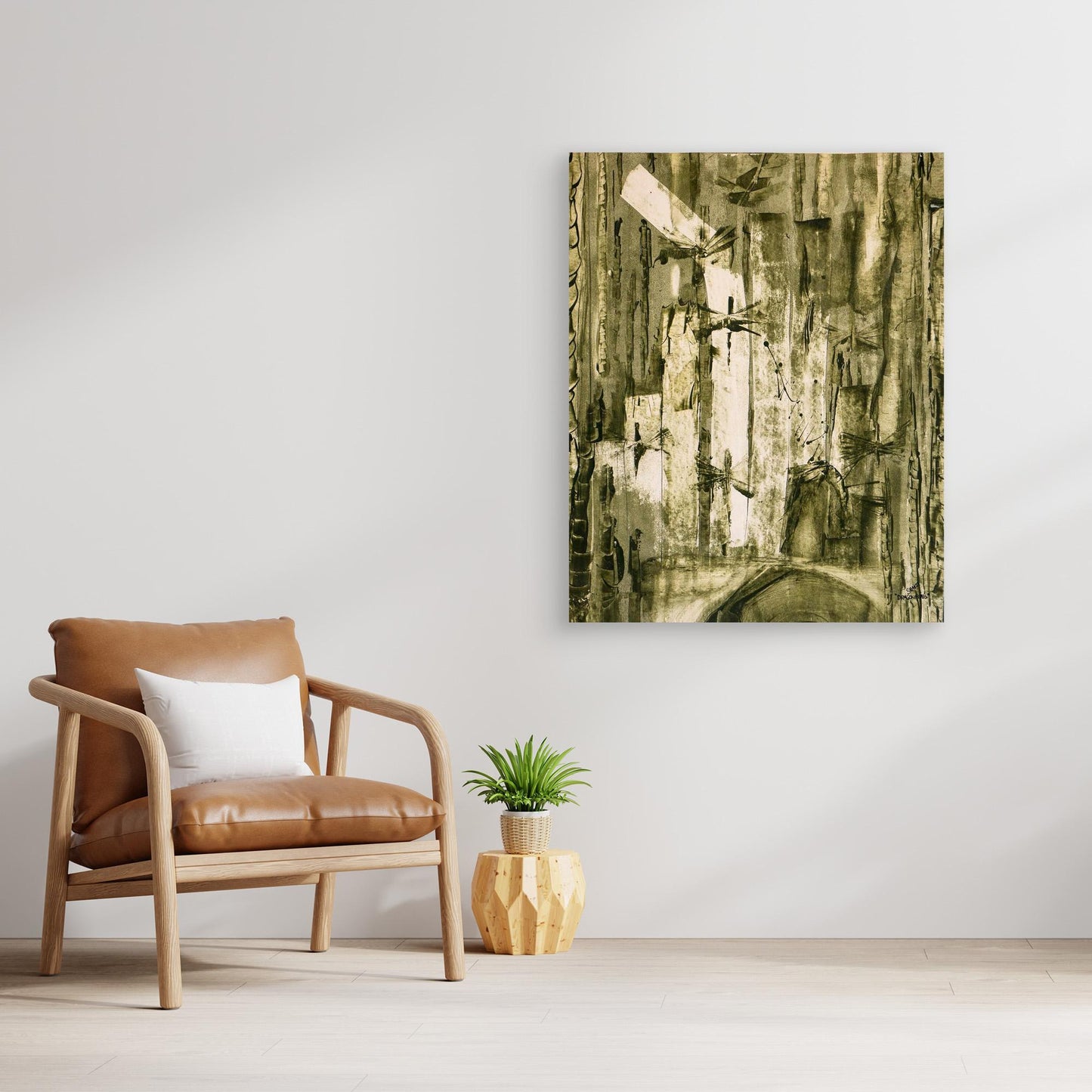 Dragon-flies. The veil beneath the green.